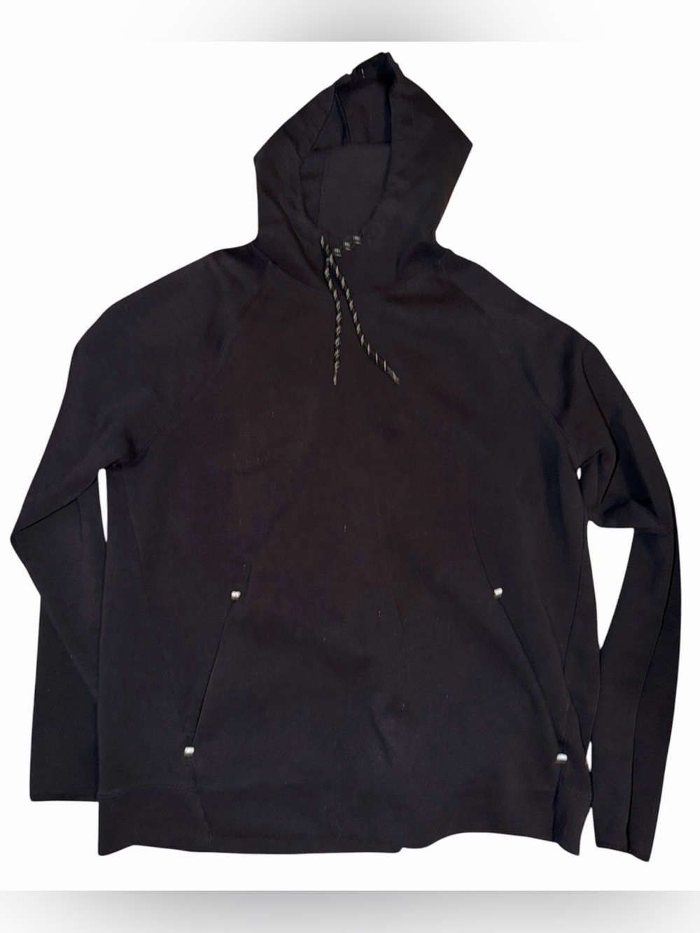 Old Navy Black Hooded Pullover Sweatshirt